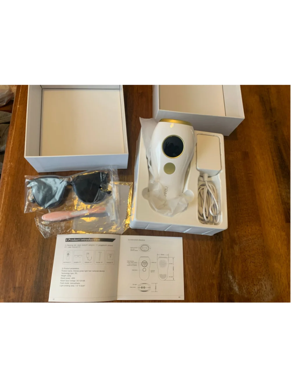 FIDAC ILP Hair Removal Device NIB